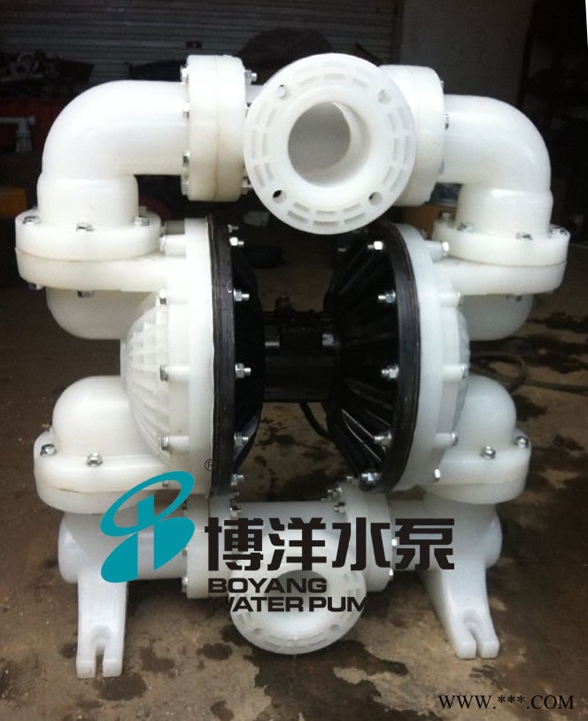 QBY-100工程塑料耐腐蝕氣動隔膜泵