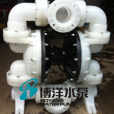 QBY-100工程塑料耐腐蝕氣動隔膜泵