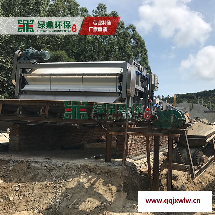 制砂脫水壓力機(jī) 廣州綠鼎按需定制 沙場(chǎng)污泥處理設(shè)備