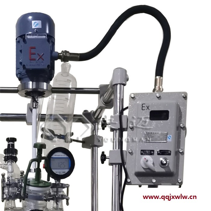 央邁  雙層玻璃反應釜50L（臥式冷凝器）