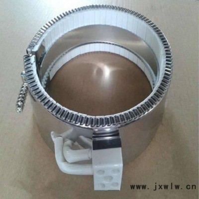 廠家非標(biāo)定制陶瓷電加熱管 高溫加熱圈 注塑機(jī)電熱圈