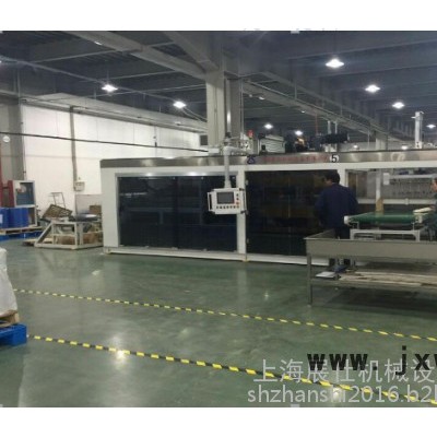 上海展仕機(jī)械 PLC控制負(fù)壓多工位全自動(dòng)吸塑機(jī)