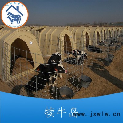 廠價(jià)供應(yīng)牛屋 牛棚 犢牛屋 犢牛棚 滾塑加工犢牛島
