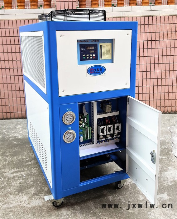 **供應(yīng)工業(yè)冷油機(jī),液壓機(jī)油冷卻機(jī),CNC車床冷油機(jī) 5HP油冷機(jī)