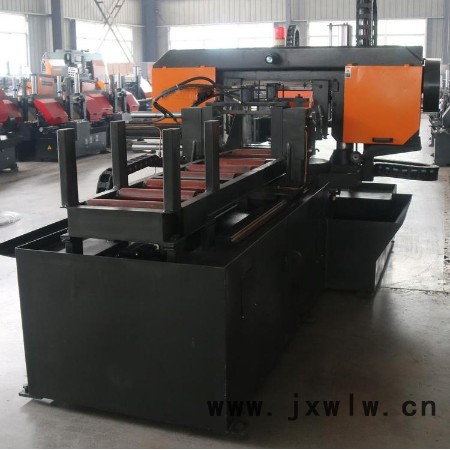 G-300伺服轉(zhuǎn)角自動(dòng)送料帶鋸機(jī) 帶鋸床直銷  帶鋸床廠家