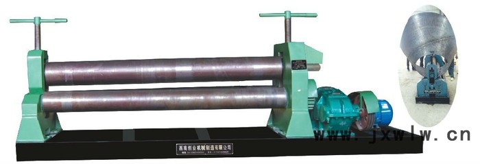 供應(yīng)競博W11半自動(dòng)三輥錐直雙能卷板機(jī)卷板機(jī)床