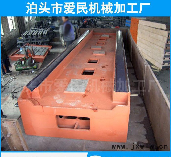 來圖加工鑄造機床床身鑄件 大型灰鐵機床鑄件 加工樹脂砂床身鑄件