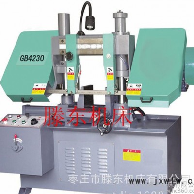 半自動鋸床GB4228，型號的GB系列液壓金屬帶鋸床