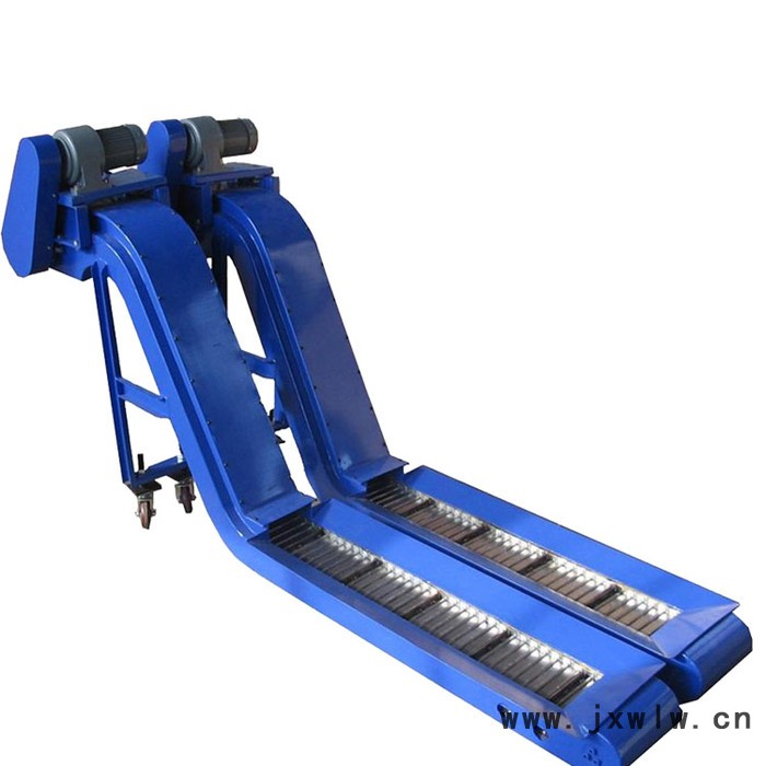 華順 機床排屑機數(shù)控機床排屑機車床提升機鏈板式拍削機刮板磁性排屑器廢料輸送機