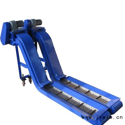 華順 機床排屑機數(shù)控機床排屑機車床提升機鏈板式拍削機刮板磁性排屑器廢料輸送機