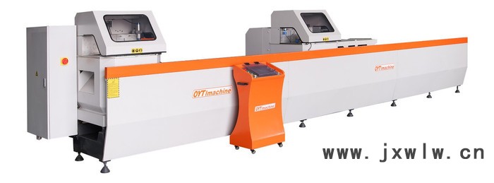 鋁型材切割鋸歐亞特OYT-G500S數(shù)控重型雙頭切割鋸床 高精密45/90度雙頭切割