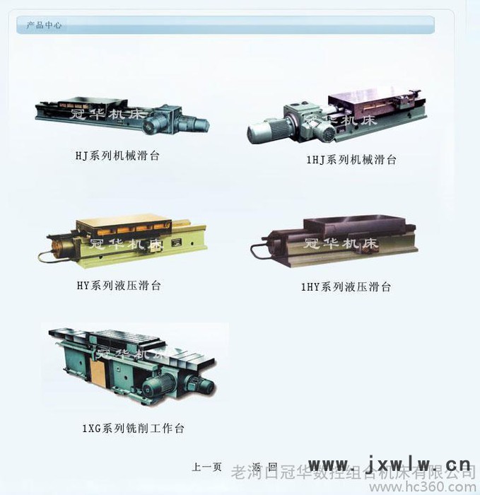 組合機床，滑臺