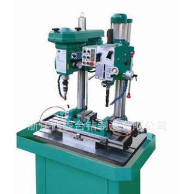 浙江西菱大功率雙頭組合機(jī)床ZS5032鉆攻兩用立式工業(yè)臺鉆孔攻牙機(jī)