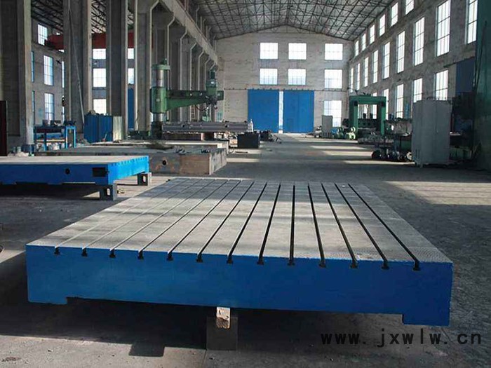 機床工作臺可開槽鑄鐵平臺河北量具平板直發(fā)廠家