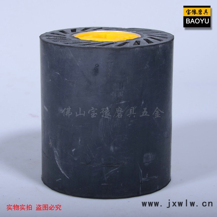 **拉絲機(jī)橡膠輪，專業(yè)批發(fā)生產(chǎn)橡膠輪，砂布橡膠輪