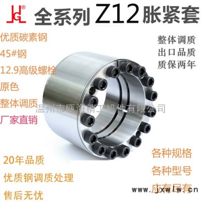 ZT12全系列脹套**磁選設(shè)備配件破碎機(jī)拉絲機(jī)減速機(jī)配件免健動力鎖Z12脹緊連接套