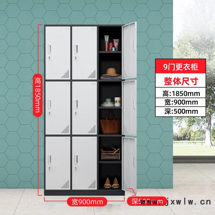宜春鈑金加工坤泰 鋼制鐵皮更衣柜文件柜儲(chǔ)物存包鞋柜碗柜職員宿舍衣柜儲(chǔ)存帶鎖各類凈化廠家無塵車間商場(chǎng)更衣室娛樂場(chǎng)所加厚款