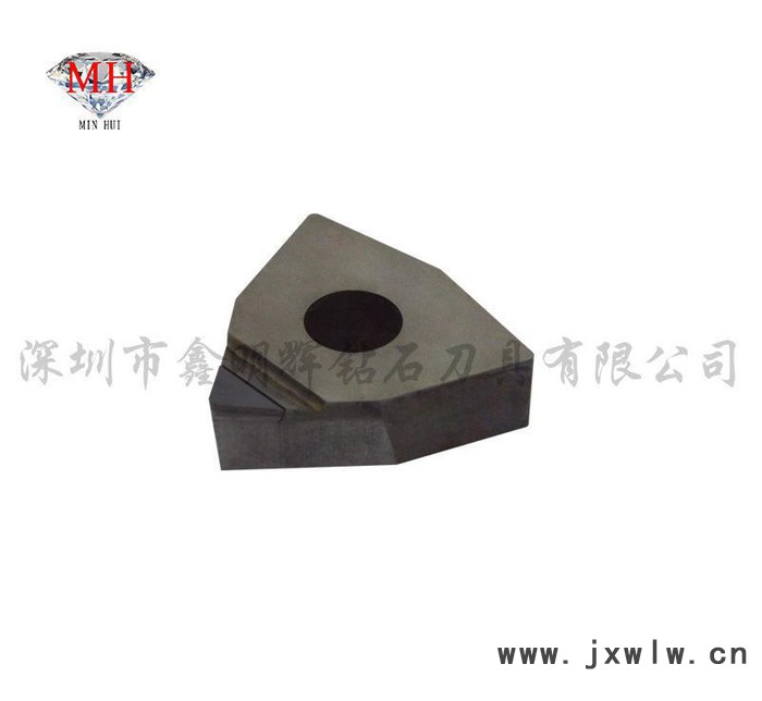**三角型刀片 CNC車(chē)床加工中心刀片 銅鋁切削專(zhuān)用鉆石刀粒