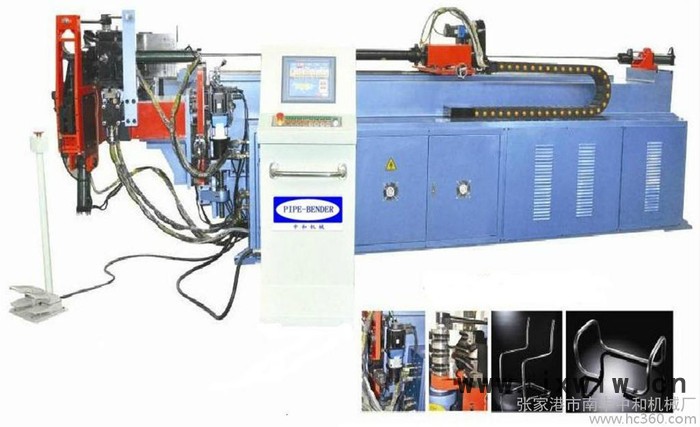 張家港新中和精工全自動彎管機DW63CNC