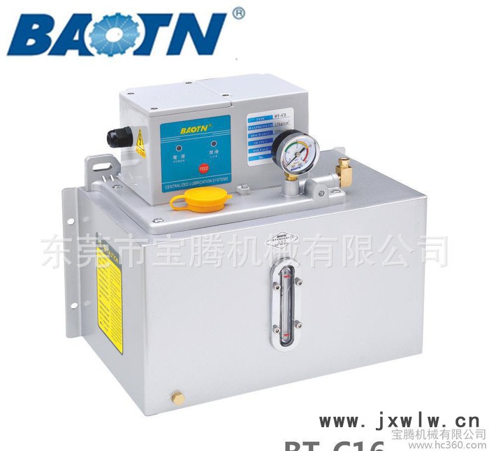 直銷BT-C1型電動(dòng)潤(rùn)滑泵，加工中心齒輪泵，6L鈑金大油箱潤(rùn)