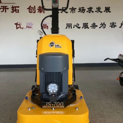 上海鑒崧JS-700固化環(huán)氧地坪打磨研磨拋光機12頭