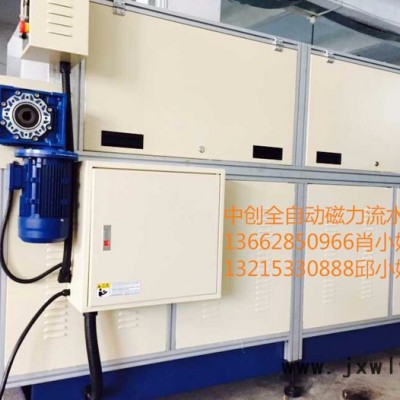 手機中框全自動磁力去毛刺拋光機-**