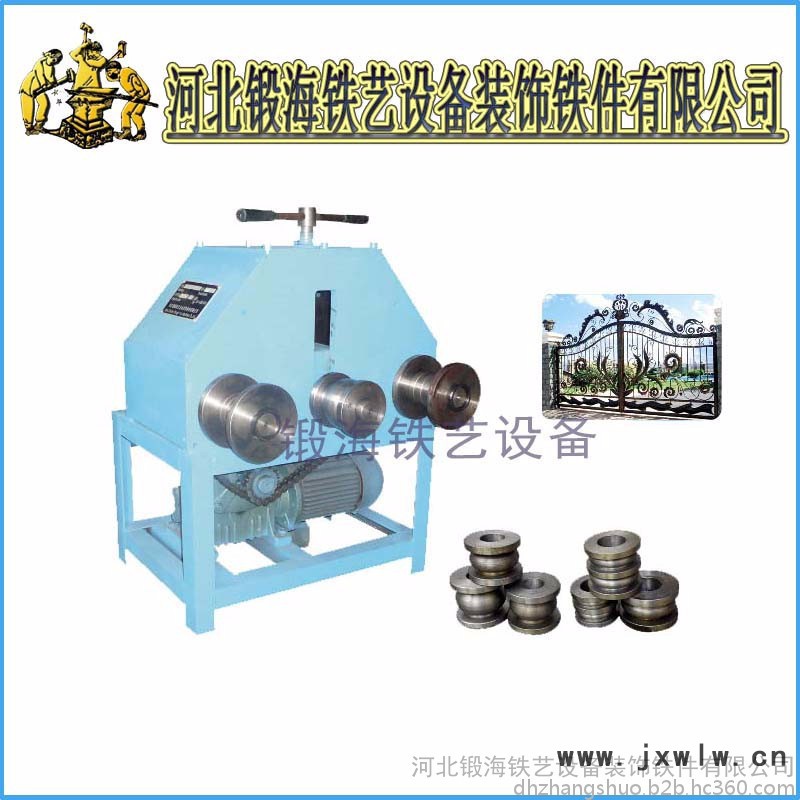 河北鍛海DH-DG3 加強(qiáng)型彎管機(jī) 鐵藝大門裝飾