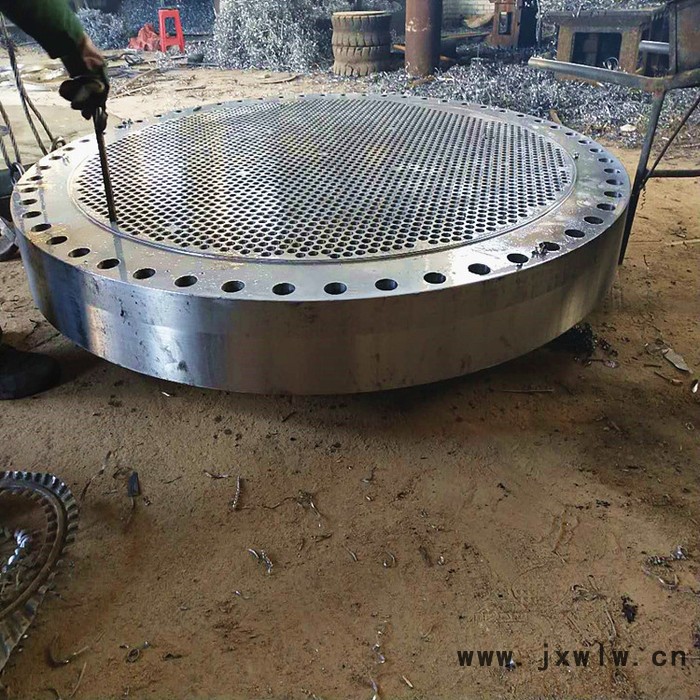不銹鋼壓力容器管板 換熱器管板 冷凝器管板 管板加工廠家-弘明管道
