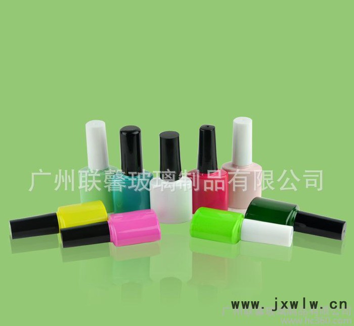 指甲油瓶蓋子毛刷香水瓶 玻璃瓶光瓶噴涂電鍍加工 現(xiàn)貨