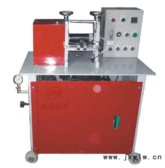 供應(yīng)東莞嘉伯JB-12皮帶油壓壓花機(jī)（加溫） 壓花機(jī)設(shè)備