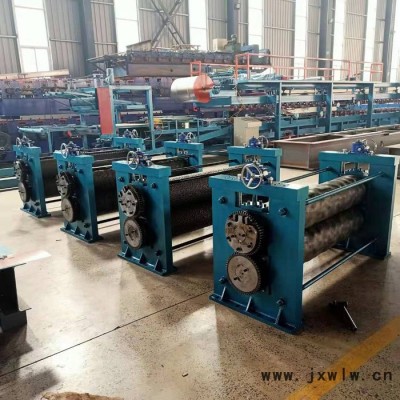 鍍鋅板校平壓花機(jī)設(shè)備 全自動(dòng)車廂板壓花機(jī)