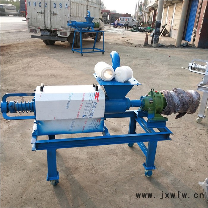 水泡糞便脫水分離機(jī) 牛糞固液分離機(jī) 餐廚垃圾擠水機(jī)械