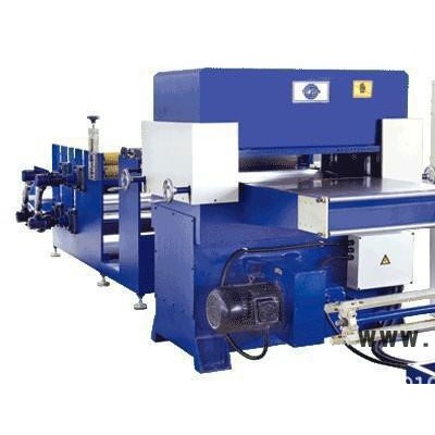 全自動送料裁斷機(jī)、膠片裁斷機(jī)、四柱油壓全自動膠片開料機(jī)