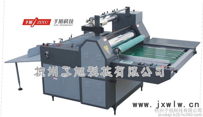 供應(yīng)YFMB-720B半自動(dòng)無(wú)膠預(yù)涂膜覆膜機(jī)（氣動(dòng)分切） 液壓油加溫