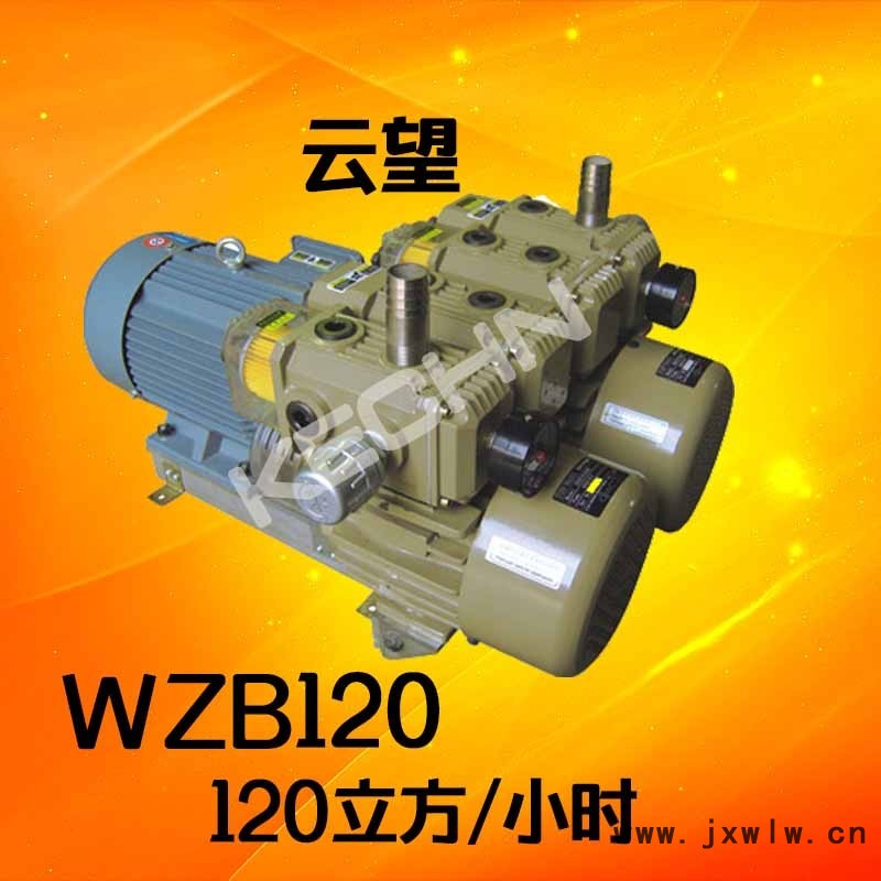 上海云望真空泵WZB120-P-VB印刷機(jī)用120氣泵互換CBX62-P-VB-03用于模切機(jī)/送紙機(jī)/膠印機(jī)