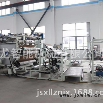 防水透氣膜膠點(diǎn)轉(zhuǎn)移復(fù)合機(jī) 油膠貼合機(jī) 無紡布服裝面料復(fù)合機(jī)