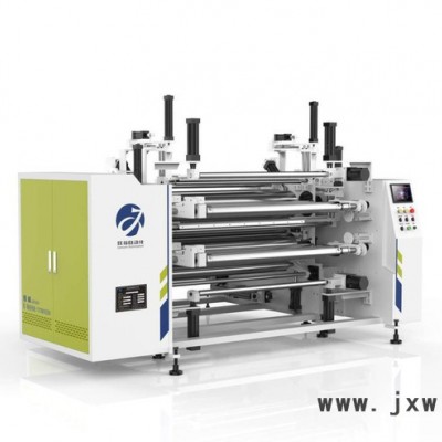 東莞玨煊自動(dòng)化批發(fā)制造 薄膜分切機(jī) 玨煊JX-1000纏繞膜復(fù)卷分切機(jī) 半自動(dòng)分切復(fù)卷機(jī) 纏繞膜分條機(jī)