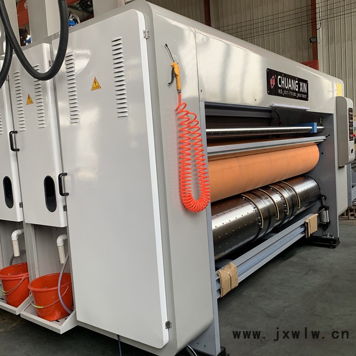 CX-1228 高速三色紙箱印刷機(jī) 瓦楞紙箱印刷模切機(jī) 定制全自動模切機(jī)
