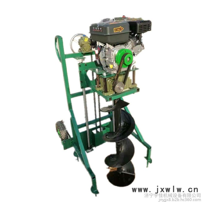 亳州葡萄園立桿打孔機(jī) 宇佳立柱埋樁打孔機(jī) 圍欄大棚埋樁立柱打孔機(jī)