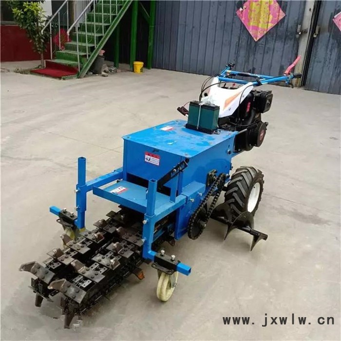 加工定制小型鏈條開溝機(jī) 手扶式挖溝機(jī)價(jià)格 普航開槽機(jī)