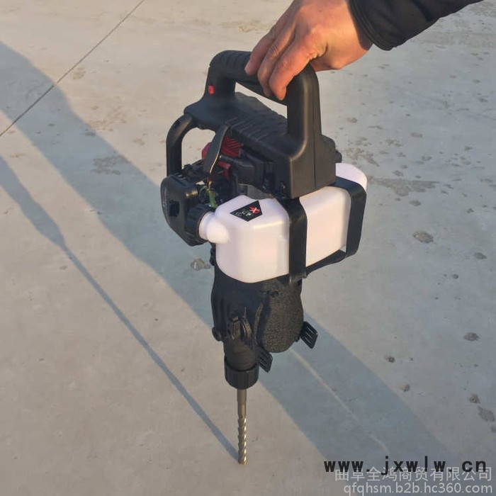 汽油鎬鉆孔機(jī)多功能汽油沖擊鉆電錘手提式電鎬鑿巖機(jī)破石