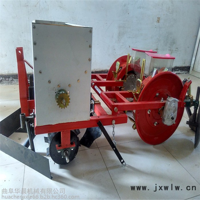 花生膜上點播機  HC-BZJ玉米起壟覆膜打孔機  華晨打孔播種機