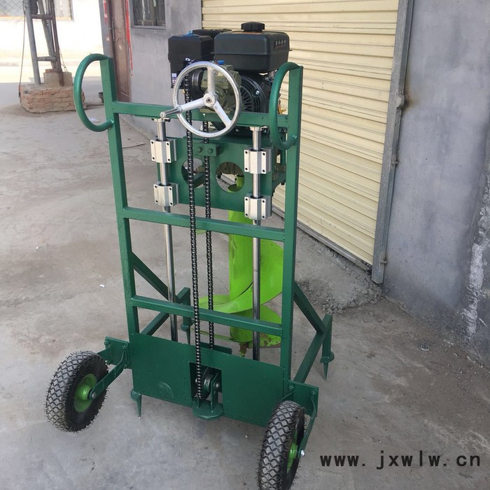 河南蒙古族自治縣手推栽植挖坑機 圍欄立柱打孔機 公園栽植打孔機廠家
