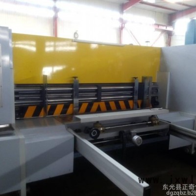 【正奇機械】紙箱自動水墨印刷四色印刷圓壓圓模切開槽機2600型 紙包裝機械