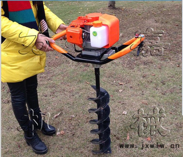 家用大直徑挖坑機 山地種樹機 家用栽植楊樹打孔機 林田打洞機