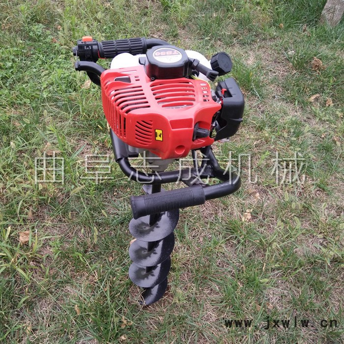 大棚立柱打孔機 多用途植樹種植挖坑機 螺旋式農(nóng)用種植挖坑機