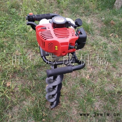 大棚立柱打孔機 多用途植樹種植挖坑機 螺旋式農(nóng)用種植挖坑機