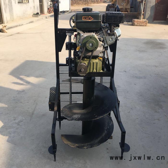 山藥牛蒡種植鉆眼打洞機(jī) 法庫縣大棚埋樁打孔機(jī) 新款汽油挖坑機(jī)