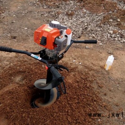 農(nóng)業(yè)種植挖坑機(jī)設(shè)備 植樹林造林地鉆打孔機(jī) 葡萄園立柱打眼機(jī)圖片