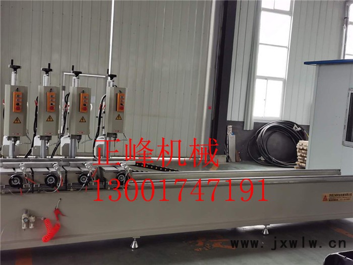 正峰機械供應(yīng)斷橋鋁門窗設(shè)備組合鉆床 多頭鉆 塑鋼門窗設(shè)備打孔機
